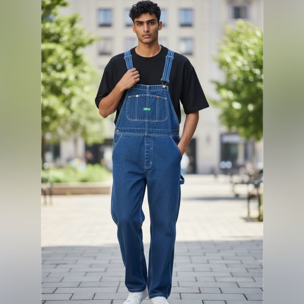 Liberty Overall men's size 36 x 29 denim work wear bibs overalls 36x29 work wear
